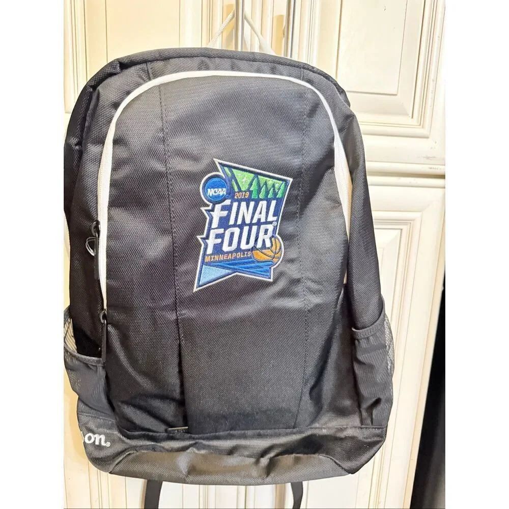 Wilson Men's NCAA 2019 Minneapolis Final Four Backpack Black OS NWOT